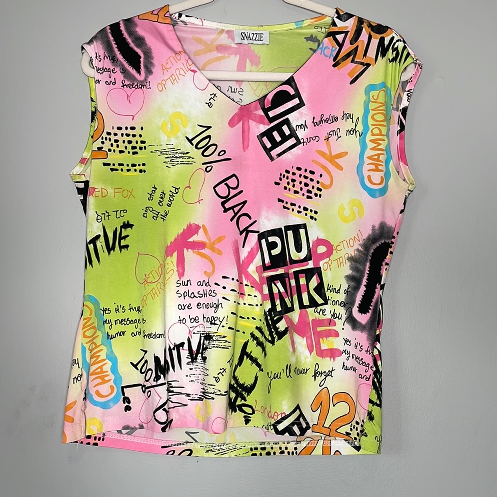 Snazzie Funky Sleeveless Shirt